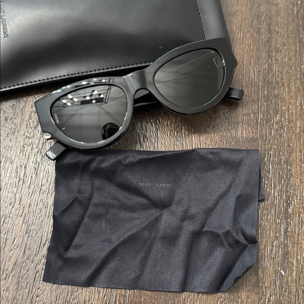 Saint Laurent Glam Cat Eye Sunglasses - Picture 9 of 9
